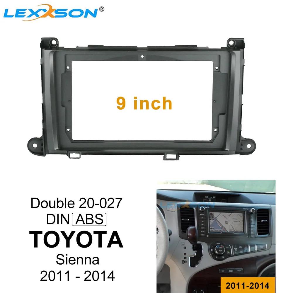 9-дюймовая Автомобильная панель для TOYOTA Sienna 2011-2014 One / Double Din, автомобильное радио, Dvd, рамка, облицовка, аудиоприборная панель
9-дюймовая Автомобильная панель для TOYOTA Sienna 2011-2014 One / Double Din, автомобильное радио, Dvd, рамка, облицовка, аудиоприборная панель