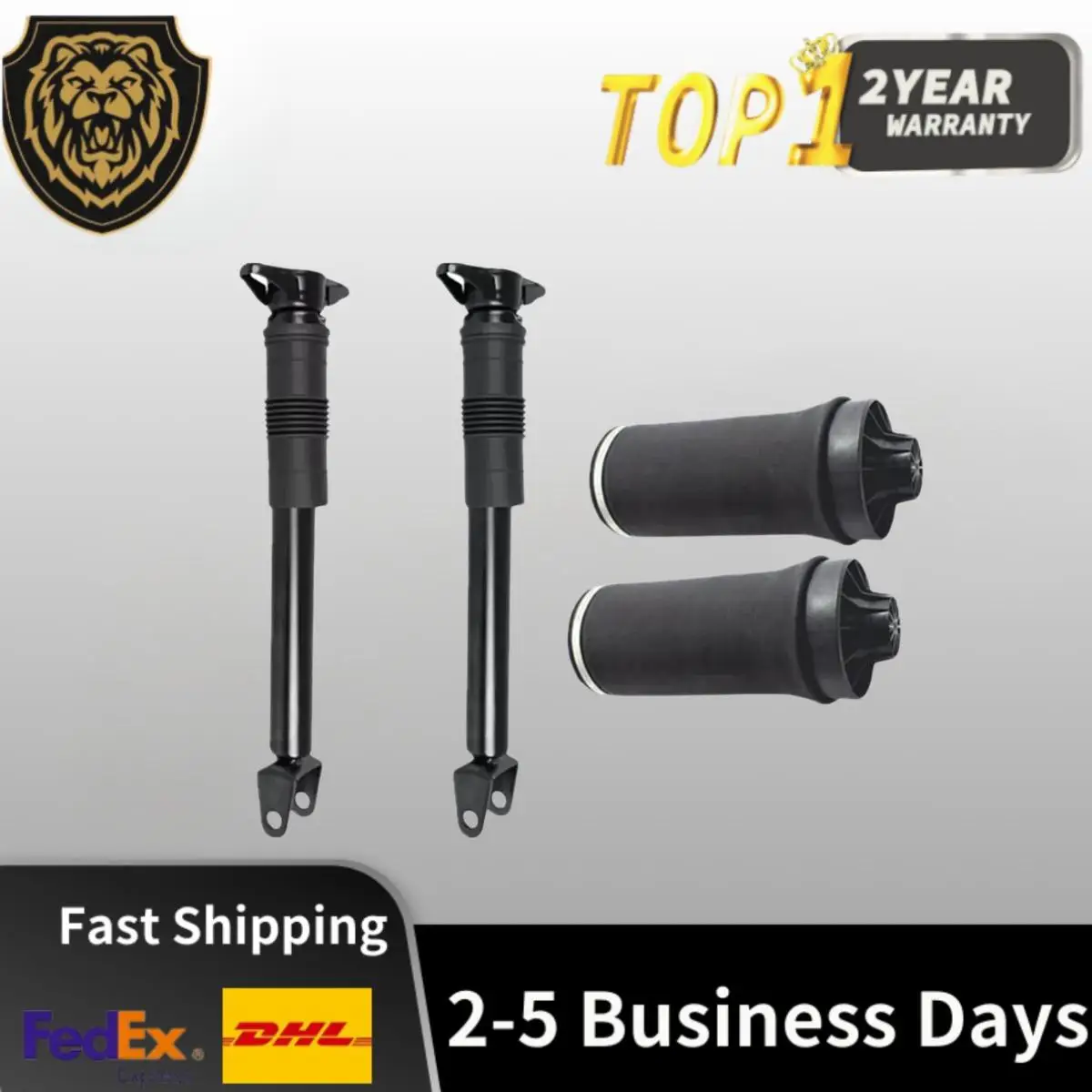 2x Rear Air Shock Struts+2x Air Springs Bags For Jeep Grand Cherokee 11-15 5.7L
2x Rear Air Shock Struts+2x Air Springs Bags For Jeep Grand Cherokee 11-15 5.7L