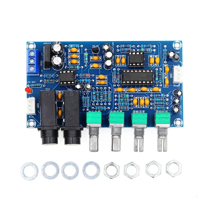 1/2/5/10/30Pcs XH-M173 Karaoke Power Amplifier Board K Song Reverberant Board Microphone Amplifier Board Singing Amplifier Board
1/2/5/10/30Pcs XH-M173 Karaoke Power Amplifier Board K Song Reverberant Board Microphone Amplifier Board Singing Amplifier Board