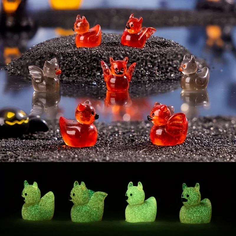 50/30pc Glow-in-the-Dark Mini Resin Devil Duck Luminous Tiny Duck Micro Landscape for Home Dollhouse Aquarium Ornament Decor
50/30pc Glow-in-the-Dark Mini Resin Devil Duck Luminous Tiny Duck Micro Landscape for Home Dollhouse Aquarium Ornament Decor