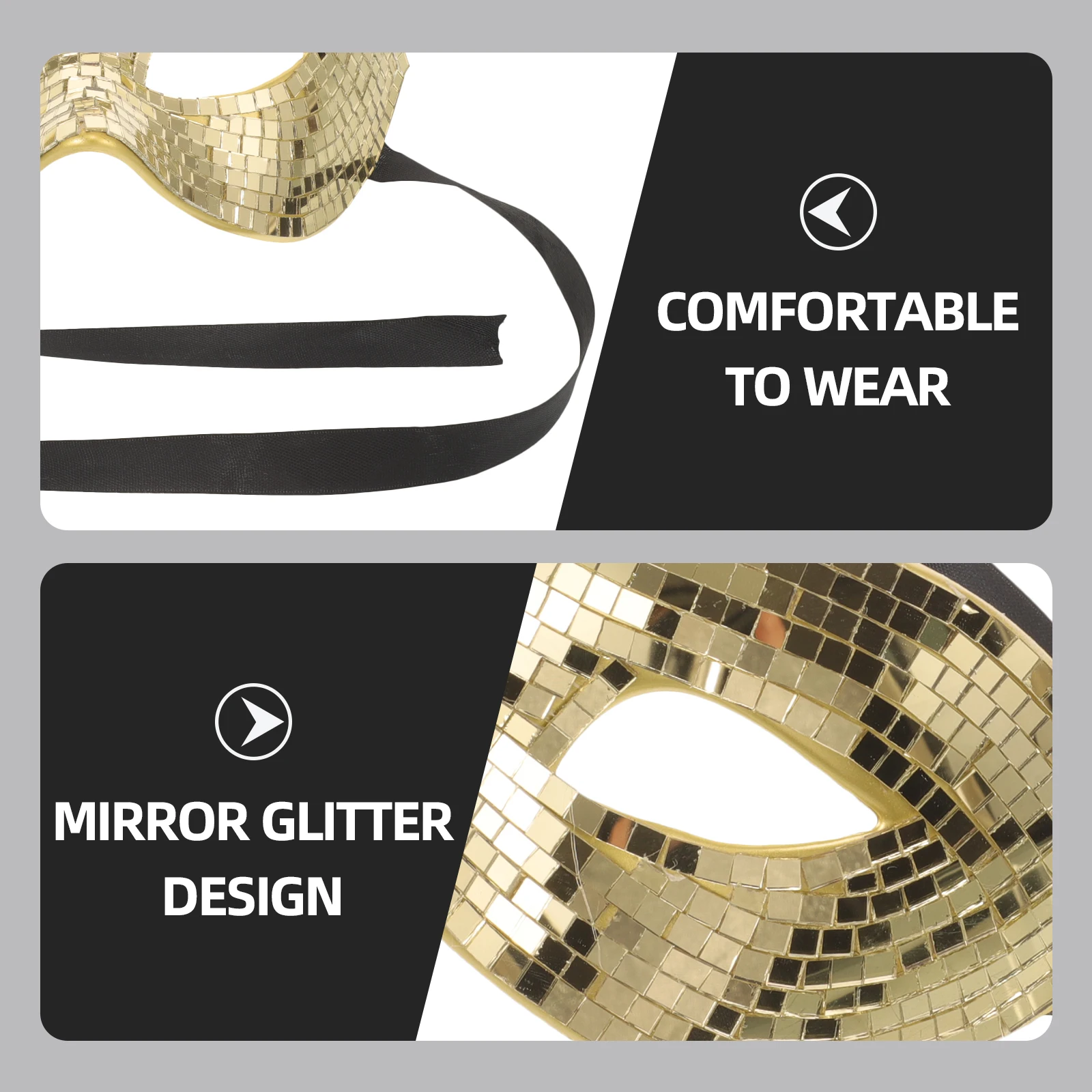 Mirror Sequin Mask for Decoration Costume Party Decorative Glitter Prop Carnival Face Facial
Mirror Sequin Mask for Decoration Costume Party Decorative Glitter Prop Carnival Face Facial