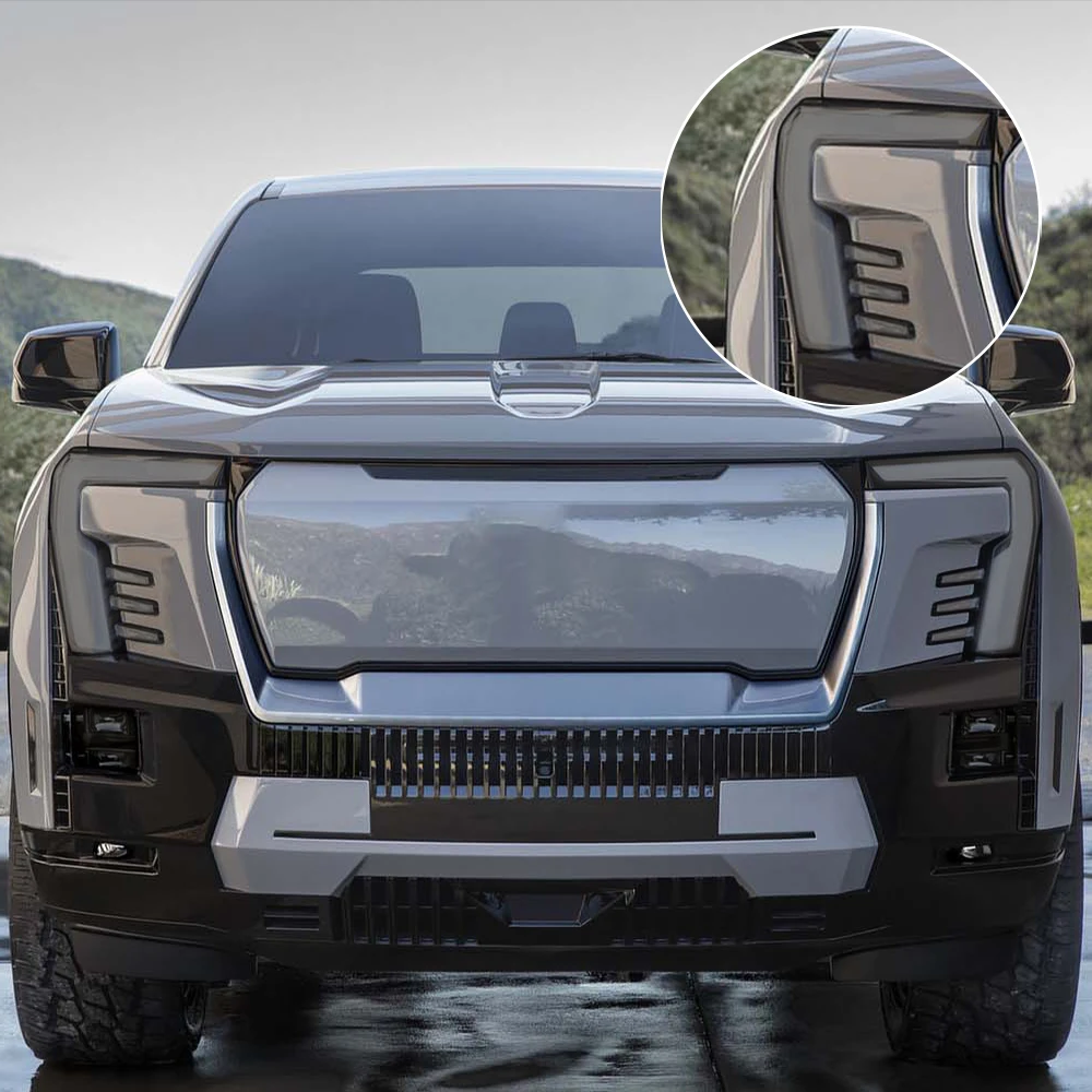 TPU Smoke Black Car Headlight Protective Film For GMC Sierra 1500 2500HD EV High-Gloss PPF Pre Cut Anti-Scratch Vinyl Wrap Kit
TPU Smoke Black Car Headlight Protective Film For GMC Sierra 1500 2500HD EV High-Gloss PPF Pre Cut Anti-Scratch Vinyl Wrap Kit