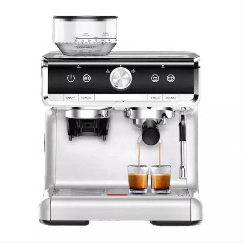 Automatic Commercial Coffee Maker Barista Espresso Coffee Machine Stainless Steel 304 2.8L 1450,1450 for Sale Professional China
Automatic Commercial Coffee Maker Barista Espresso Coffee Machine Stainless Steel 304 2.8L 1450,1450 for Sale Professional China