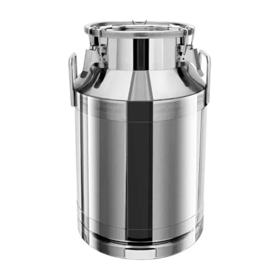 40L Stainless Steel Milk Bucket with Sealed Lid 40 Liter Milk Can 10.5 Gallon Milk Container Heavy Duty Milk Jug Wine Milk Pail
40L Stainless Steel Milk Bucket with Sealed Lid 40 Liter Milk Can 10.5 Gallon Milk Container Heavy Duty Milk Jug Wine Milk Pail