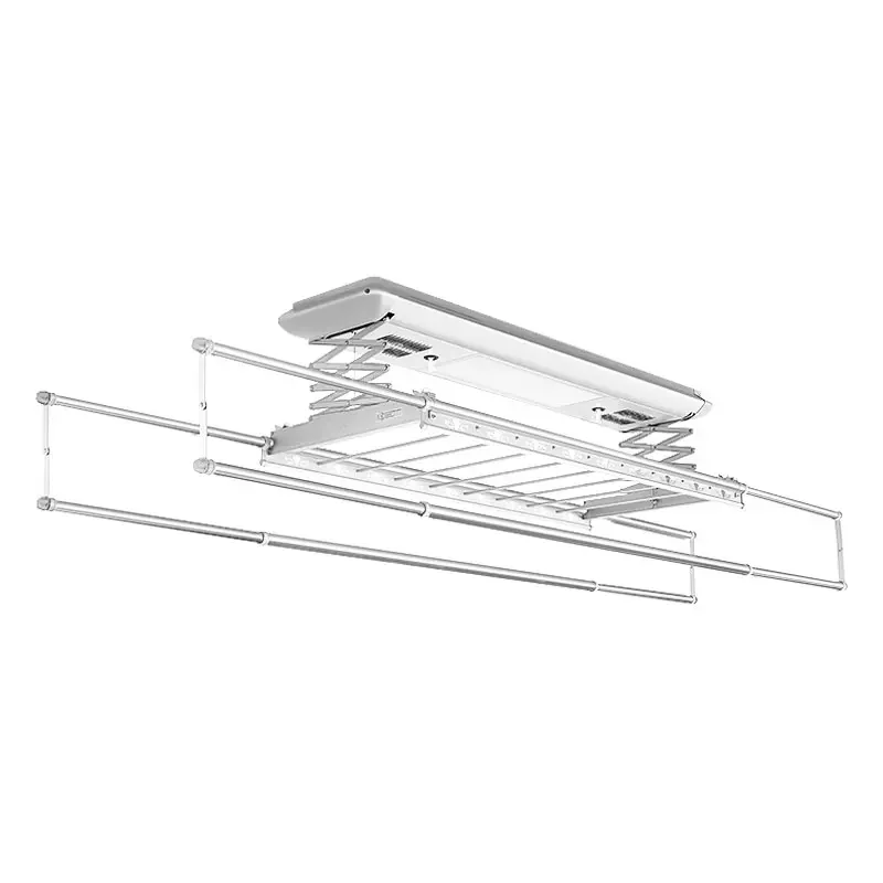 SUNSHINE HOME Drying Rack Ceiling Mounted Full Aluminum Body electric clothes hanger with UV Light
SUNSHINE HOME Drying Rack Ceiling Mounted Full Aluminum Body electric clothes hanger with UV Light