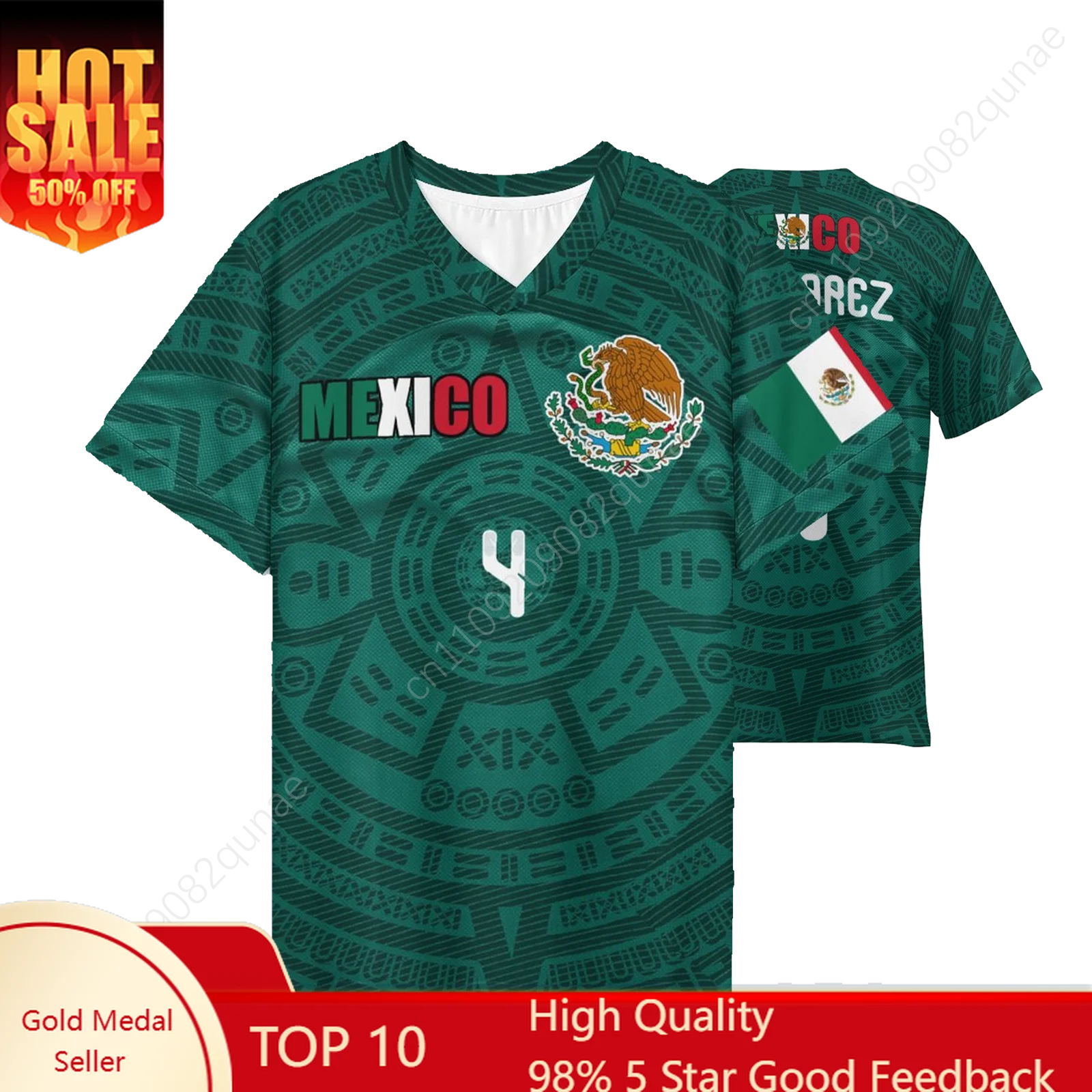 Mexico Jersey Football NO. 4 Sports T Shirt Mexican Flag Jerseys Sports T Shirt Man Woman Soccer Short Sleeves TShirt
Mexico Jersey Football NO. 4 Sports T Shirt Mexican Flag Jerseys Sports T Shirt Man Woman Soccer Short Sleeves TShirt