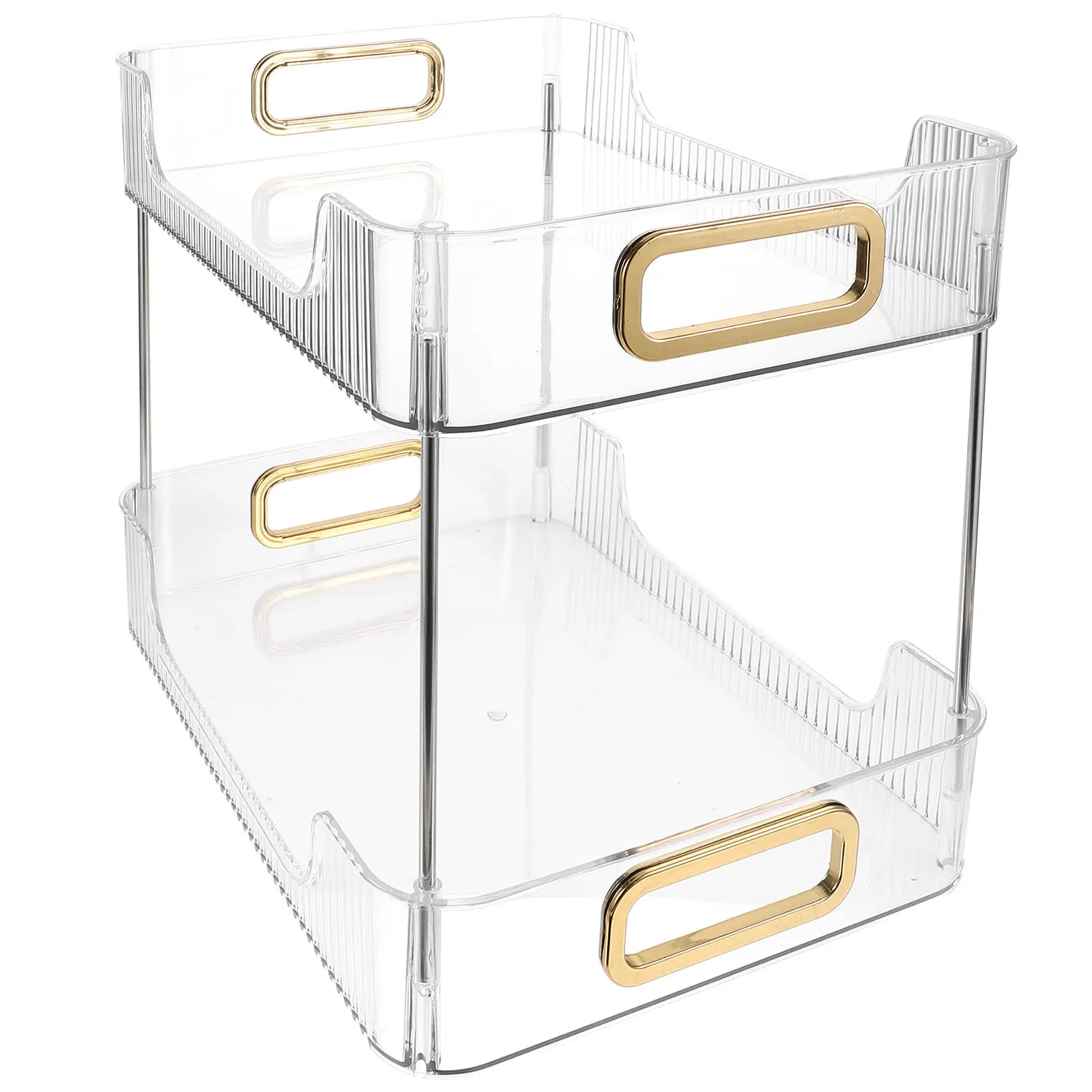 Bathroom Countertop Organizer 2 Tier Stainless Steel Clear Tray Storage Rack Makeup Toiletries Vanity Holder Dresser Organizer
Bathroom Countertop Organizer 2 Tier Stainless Steel Clear Tray Storage Rack Makeup Toiletries Vanity Holder Dresser Organizer