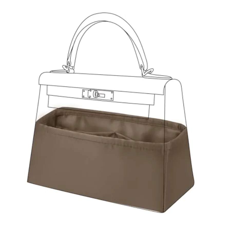 Bag Organizer Insert For Kelly pochette/mini II/20/25/28/32/35/40/42/45 Bags Silk Purse Organizer Simplicity Handbag and Tote O
Bag Organizer Insert For Kelly pochette/mini II/20/25/28/32/35/40/42/45 Bags Silk Purse Organizer Simplicity Handbag and Tote O