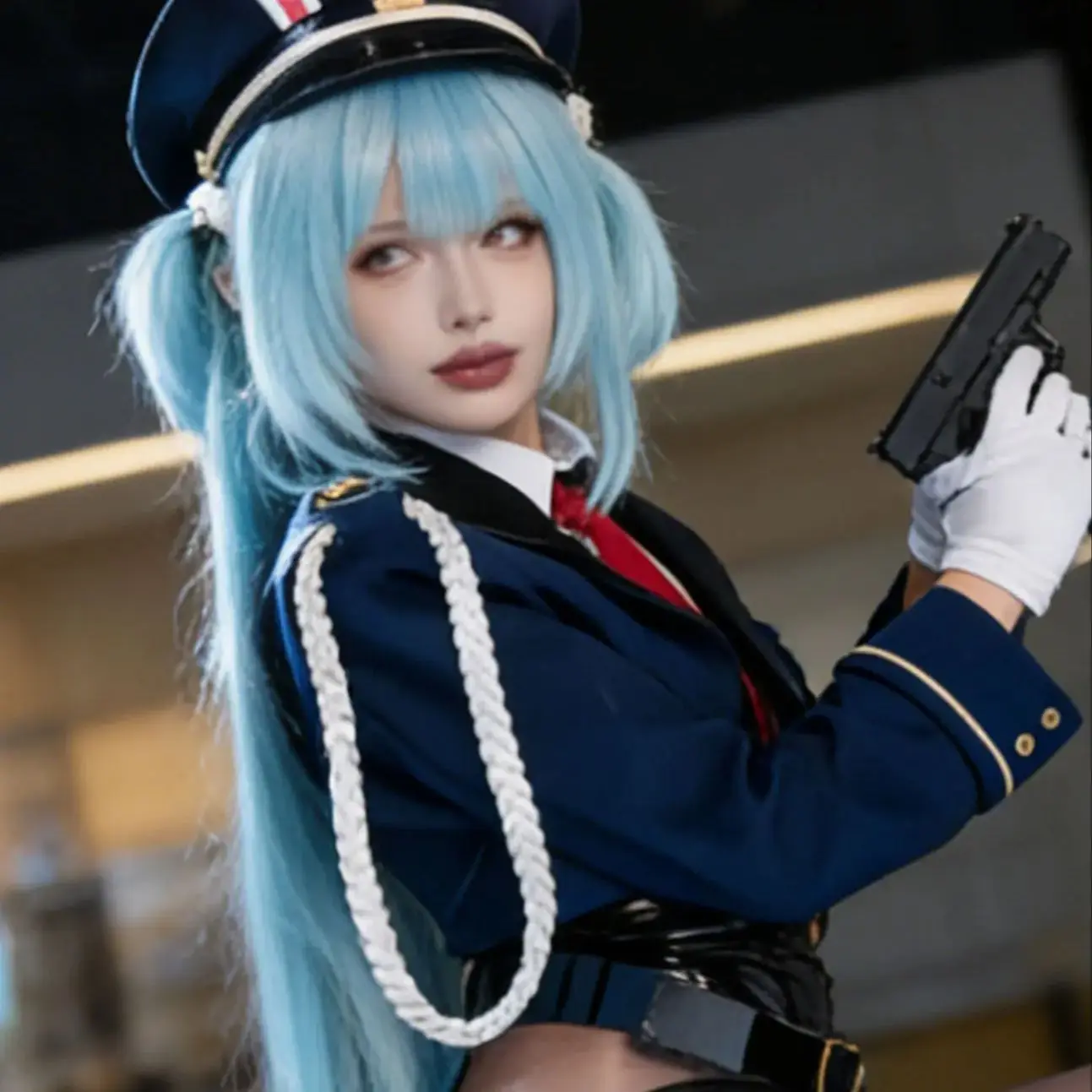 GAME Azur Lane HMS Neptune Cosplay Wig 80Cm 80CM water blue long hair Synthetic Wig+Wig cap Party Halloween Wig
GAME Azur Lane HMS Neptune Cosplay Wig 80Cm 80CM water blue long hair Synthetic Wig+Wig cap Party Halloween Wig