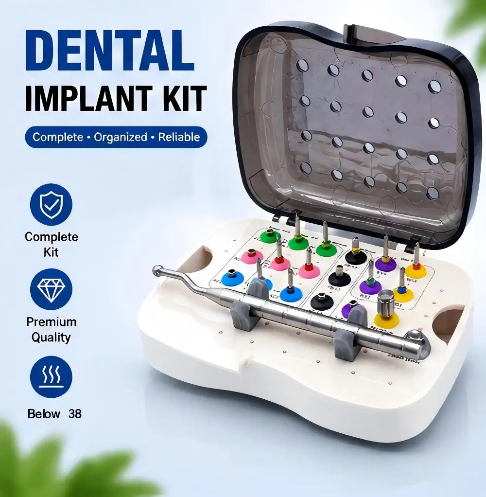 Dental Implant Screw Removal Kit Universal Broken Screw Extractor Set Dentistry Restoration Repair Tool
Dental Implant Screw Removal Kit Universal Broken Screw Extractor Set Dentistry Restoration Repair Tool