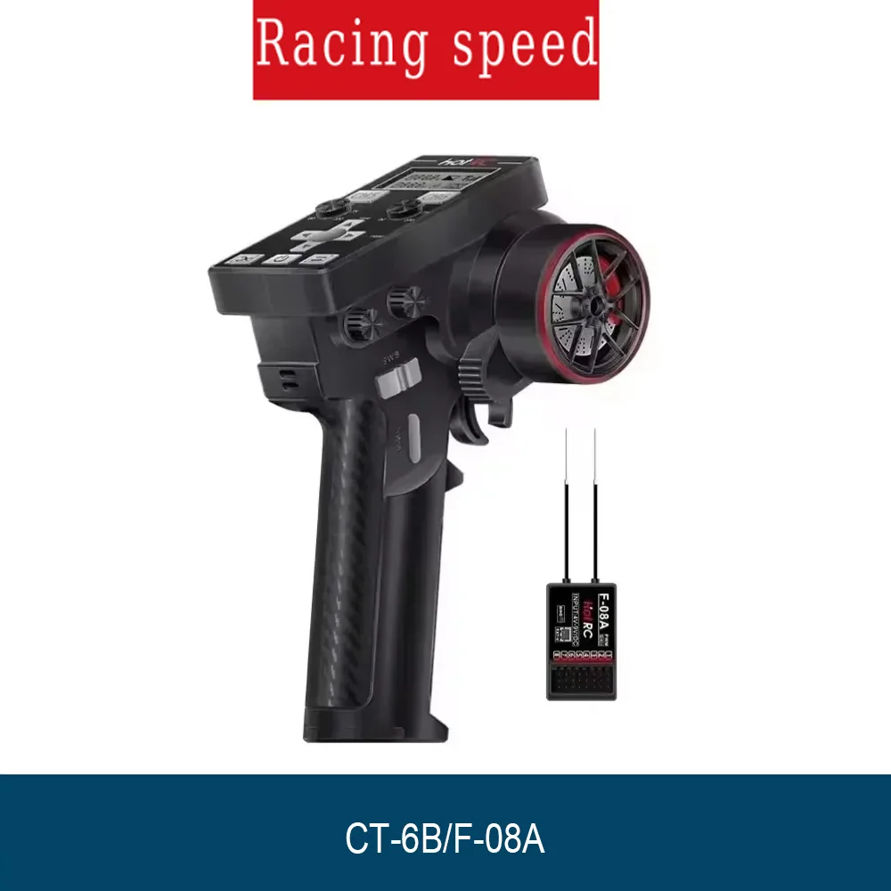 HOTRC CT-6B 8CH Transmitter Remote Controller 2.4Ghz Radio with F-08A Receiver For RC Model Car Boat Aircraft Quadcopter Tank
HOTRC CT-6B 8CH Transmitter Remote Controller 2.4Ghz Radio with F-08A Receiver For RC Model Car Boat Aircraft Quadcopter Tank
