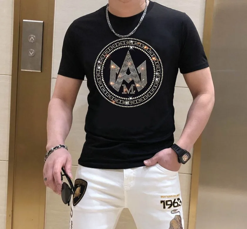 S-6XL T-Shirt Anime Men's Summer Casual Round Neck Short Sleeve Designer Rhinestone Fashion Sports
S-6XL T-Shirt Anime Men's Summer Casual Round Neck Short Sleeve Designer Rhinestone Fashion Sports