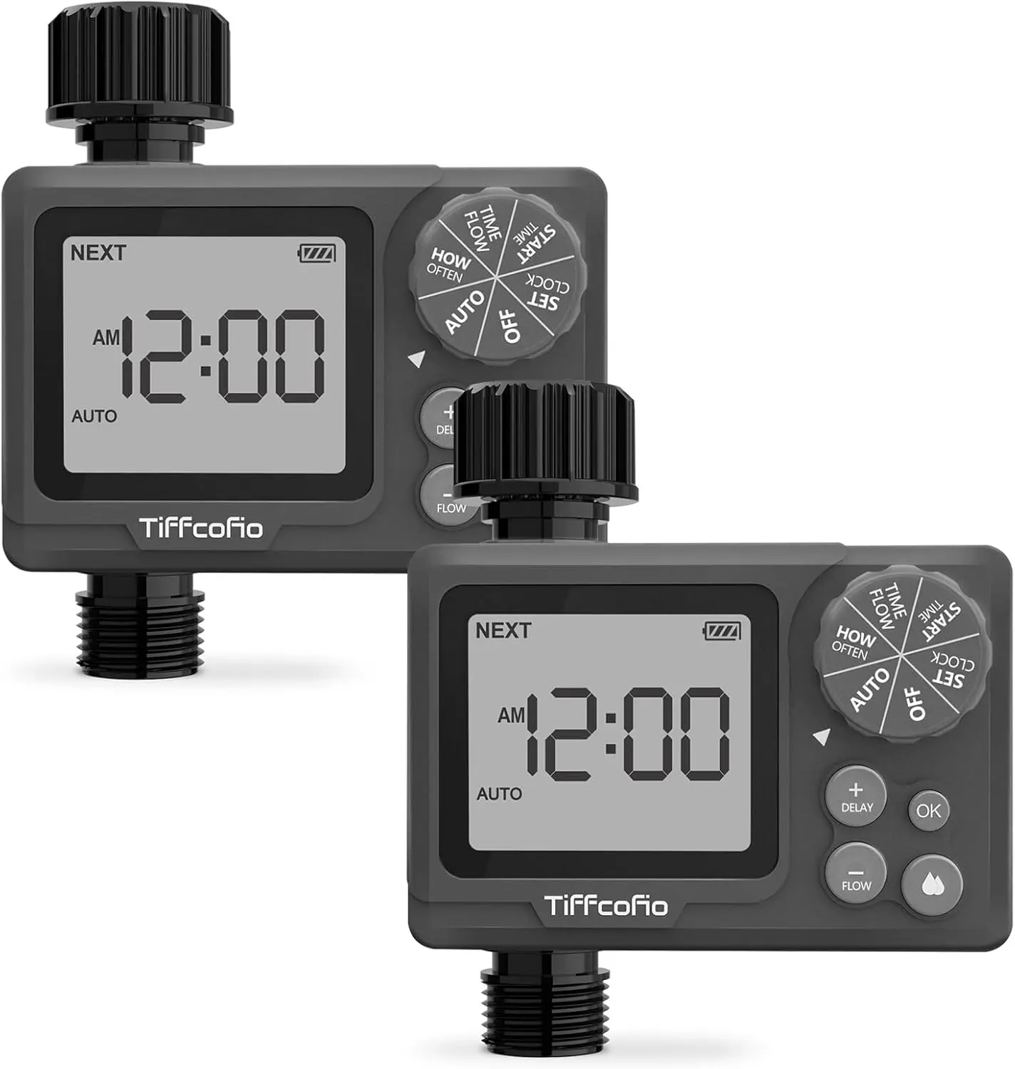 Программируемый спринклер с таймером воды с измерителем, автоматическое/ручное орошение сада, 2 шт.
Программируемый спринклер с таймером воды с измерителем, автоматическое/ручное орошение сада, 2 шт.