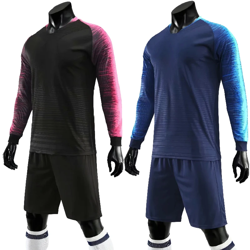 Men and kids Long Sleeve Soccer Jersey Set Custom Adult and Kids boy Football Jerseys Uniform team Kit blank Football Tracksuits
Men and kids Long Sleeve Soccer Jersey Set Custom Adult and Kids boy Football Jerseys Uniform team Kit blank Football Tracksuits