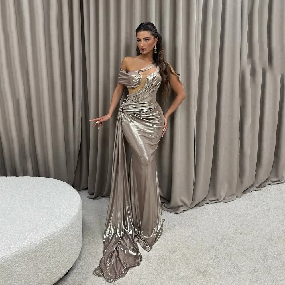 Shiny Prom Dress 2025 One Shoulder Mermaid Long Formal Occasion Dresses Women Sequined Tight Prom Party Gowns Customized
Shiny Prom Dress 2025 One Shoulder Mermaid Long Formal Occasion Dresses Women Sequined Tight Prom Party Gowns Customized