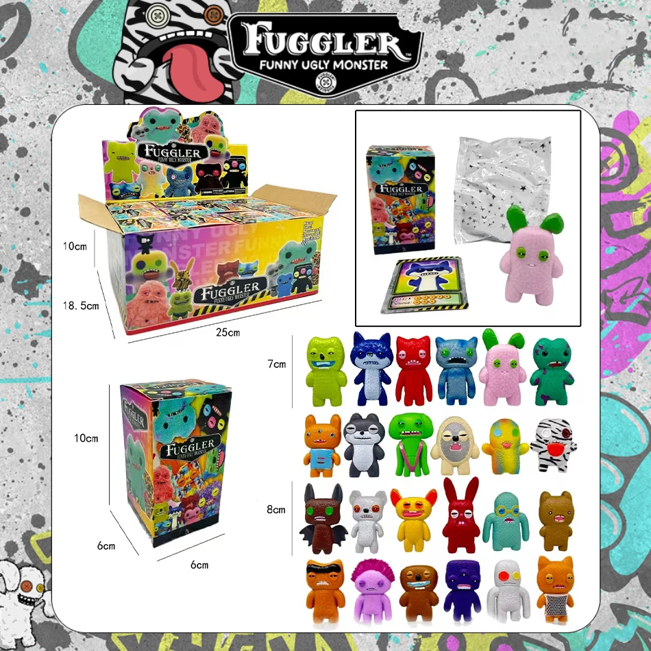 Игрушка-сюрприз Fuggler Monster Blind Box Mr. Коллекционная модель «Инопланетянин с широкими глазами и игольчатыми зубами», раздраженный инопланетянин, издавающий сверкающий звук, для декора дома, подарок для ребенка
Игрушка-сюрприз Fuggler Monster Blind Box Mr. Коллекционная модель «Инопланетянин с широкими глазами и игольчатыми зубами», раздраженный инопланетянин, издавающий сверкающий звук, для декора дома, подарок для ребенка