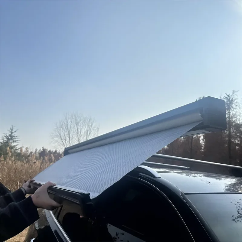 Awnlux Automatic Aluminium Camping Roof Awning for Outdoor Car Accessories Off-Road PVC Fabric
Awnlux Automatic Aluminium Camping Roof Awning for Outdoor Car Accessories Off-Road PVC Fabric