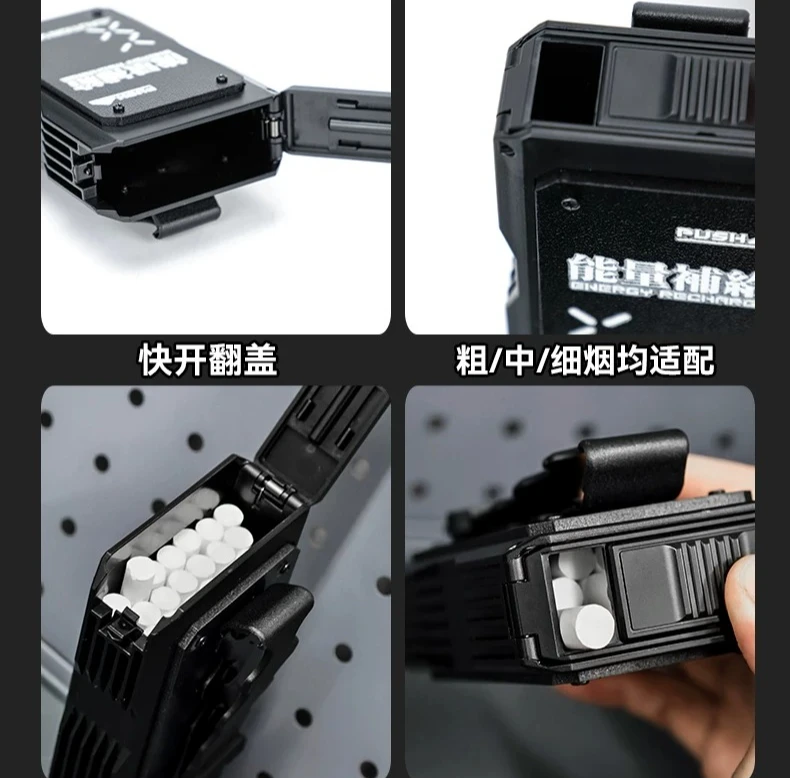 NEW Tactical Night Light Recognition Cigarette Box Pressure Resistant Sliding Cover Outdoor EDC Storage Box
NEW Tactical Night Light Recognition Cigarette Box Pressure Resistant Sliding Cover Outdoor EDC Storage Box