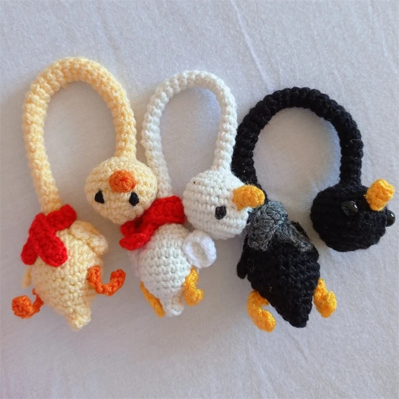 Handmade crocheted Long-necked goose Funny bag pendant Fashion charming Cute Key pendant For women Girls Creative gifts pendant
Handmade crocheted Long-necked goose Funny bag pendant Fashion charming Cute Key pendant For women Girls Creative gifts pendant