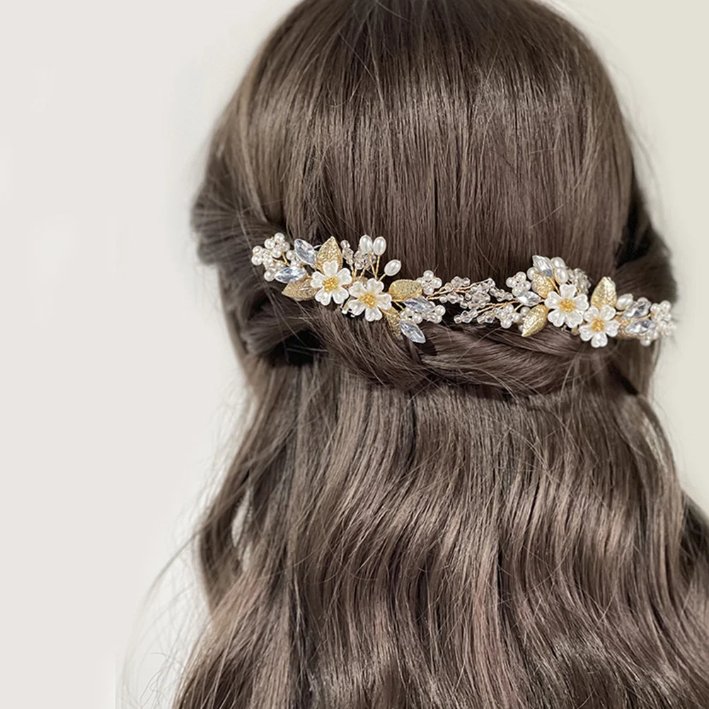 Pearl Flower Hairpin Rhinestone Wedding Accessories for Women U Shaped Bobby Pins Bridal Hair Elegant Shine
Pearl Flower Hairpin Rhinestone Wedding Accessories for Women U Shaped Bobby Pins Bridal Hair Elegant Shine