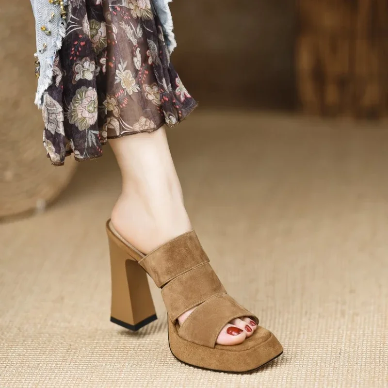 Women High Heels Sandals Summer New Black Hook Heels Party Shoes Woman Fashion Buckle Strap Platform Sandals
Women High Heels Sandals Summer New Black Hook Heels Party Shoes Woman Fashion Buckle Strap Platform Sandals