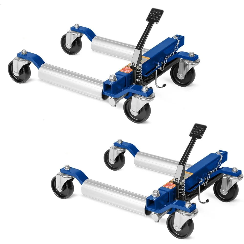 Car Wheel Dolly Jack Set of 2, Hydraulic 1500-lbs Car Skates, 12'' Wheel Vehicle Positioning Jack, Heavy Duty Rollers with Foot
Car Wheel Dolly Jack Set of 2, Hydraulic 1500-lbs Car Skates, 12'' Wheel Vehicle Positioning Jack, Heavy Duty Rollers with Foot