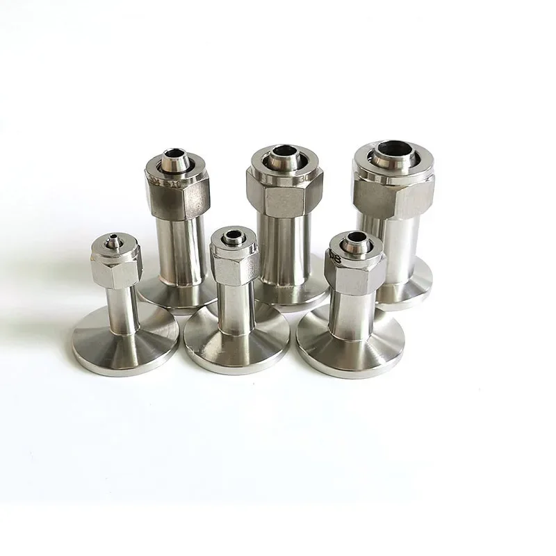 304 Stainless Steel KF25 Vacuum Air Pipe Quick Connector Screw Joint Two-Touch Fitting Vacuum Hose PU Gas-type Fitting Joint
304 Stainless Steel KF25 Vacuum Air Pipe Quick Connector Screw Joint Two-Touch Fitting Vacuum Hose PU Gas-type Fitting Joint