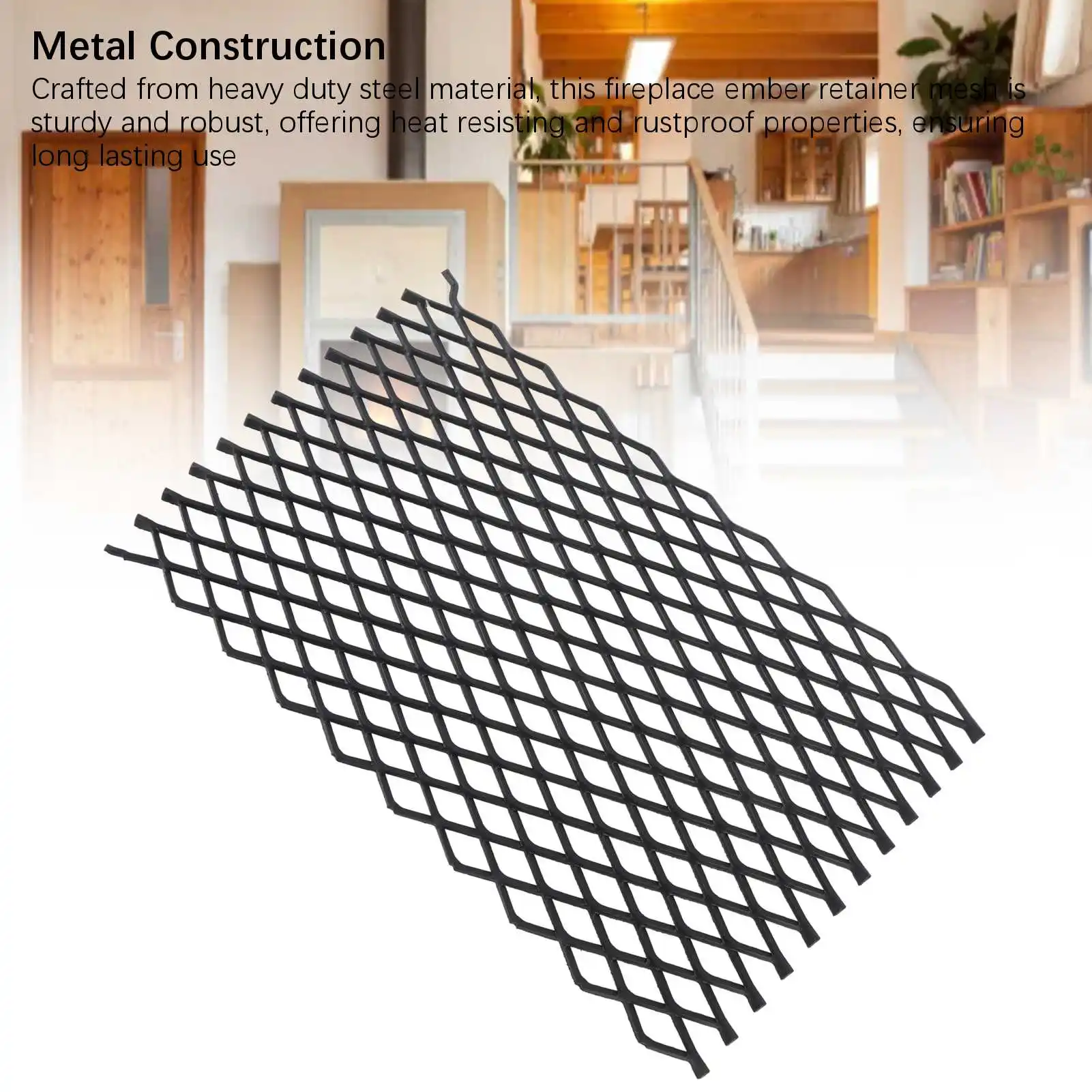 Усиленный стальной сетчатый держатель для углей для камина, для использования в помещении и на улице, решетка для костровой чаши, удерживающая угли
Усиленный стальной сетчатый держатель для углей для камина, для использования в помещении и на улице, решетка для костровой чаши, удерживающая угли