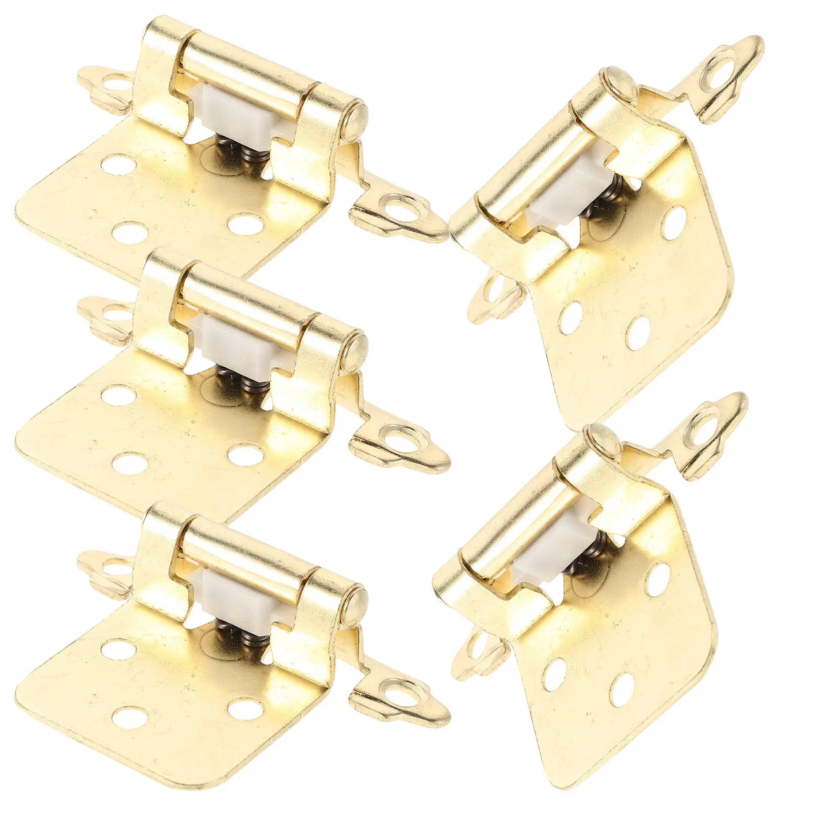 5Pcs Rv Self-Closing Spring Hinges Semi-Hidden Heavy Duty Cabinet Door Hinges Auto Door Closer for Camper Trailer Kitchen
5Pcs Rv Self-Closing Spring Hinges Semi-Hidden Heavy Duty Cabinet Door Hinges Auto Door Closer for Camper Trailer Kitchen