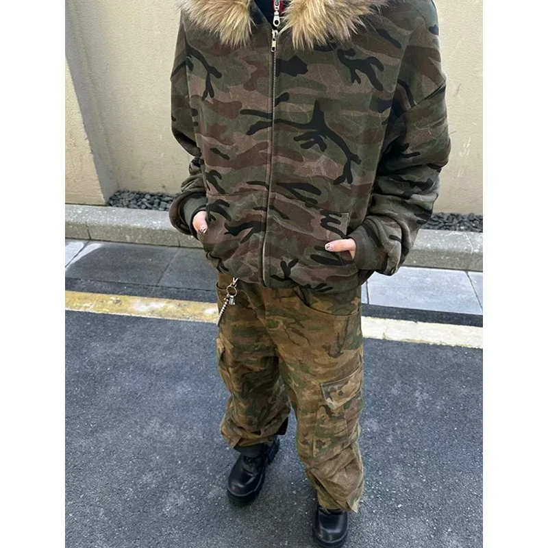 Мужская свободная толстовка с капюшоном Jaet Heavyweight American Camouflage Design, зимнее теплое длинное пальто из полиэстера с молнией све
Мужская свободная толстовка с капюшоном Jaet Heavyweight American Camouflage Design, зимнее теплое длинное пальто из полиэстера с молнией све