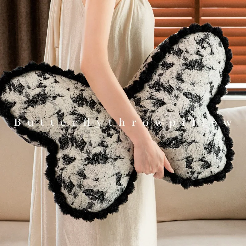 Vintage Butterfly Cushion Bohemian Lumbar Pillow for Couch Decorative Accent Pillow Living Room Ornament Cozy Soft Support Core
Vintage Butterfly Cushion Bohemian Lumbar Pillow for Couch Decorative Accent Pillow Living Room Ornament Cozy Soft Support Core