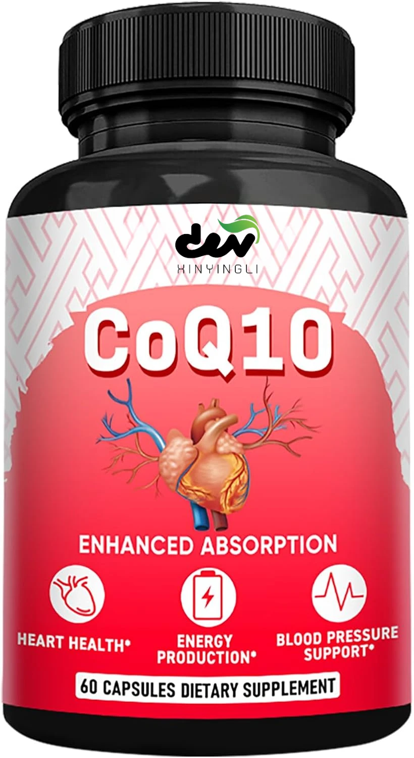 Капсулы коэнзима Q10 содержит органические корни одуванчика, кальция и экстракты черного перца. | поддерживающий здоровье сердца
Капсулы коэнзима Q10 содержит органические корни одуванчика, кальция и экстракты черного перца. | поддерживающий здоровье сердца