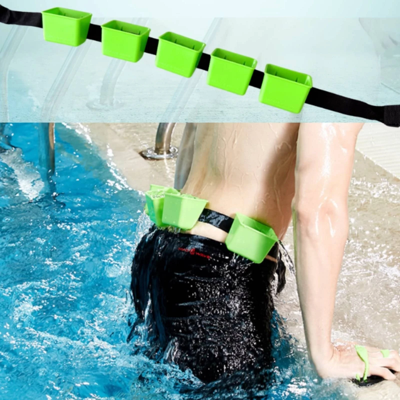 Swim Resistance Belt Waterproof Adjustable Swim Belt Breaststroke Coach Quick Release Buckle Water Resistance Coach for Pool
Swim Resistance Belt Waterproof Adjustable Swim Belt Breaststroke Coach Quick Release Buckle Water Resistance Coach for Pool
