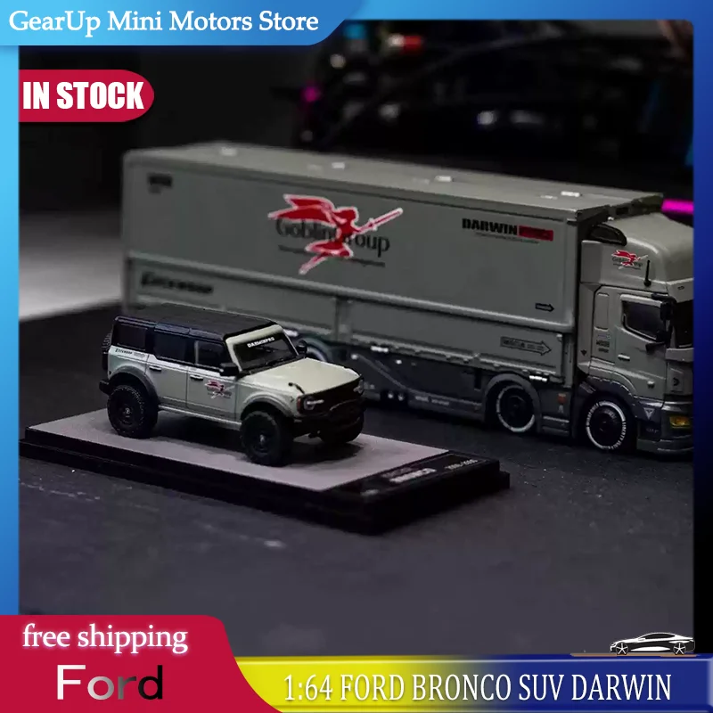 GCD 1:64 Ford Bronco Suv Diecast Car Model Toy Miniature Darwin Military Green Shenzhen Jiuzhou Exhibition Limited Collectible
GCD 1:64 Ford Bronco Suv Diecast Car Model Toy Miniature Darwin Military Green Shenzhen Jiuzhou Exhibition Limited Collectible