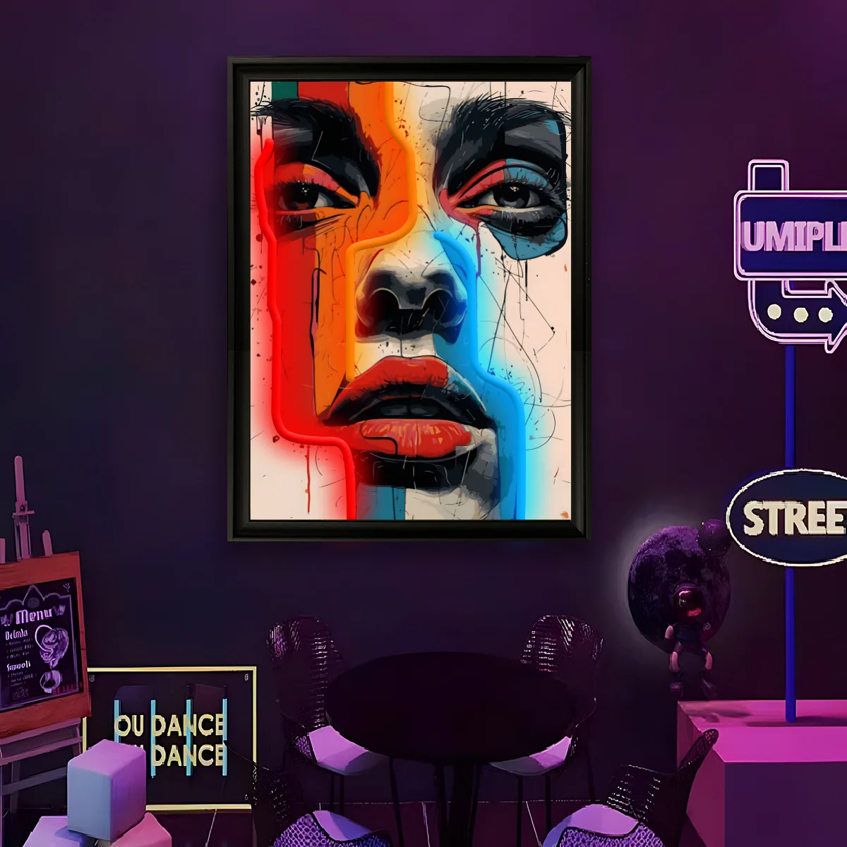 American Retro Wall Painting USB Powered LED Neon Light Music Studio Bar Party Game Room Bedroom Decoration Gift Art Wall Light
American Retro Wall Painting USB Powered LED Neon Light Music Studio Bar Party Game Room Bedroom Decoration Gift Art Wall Light