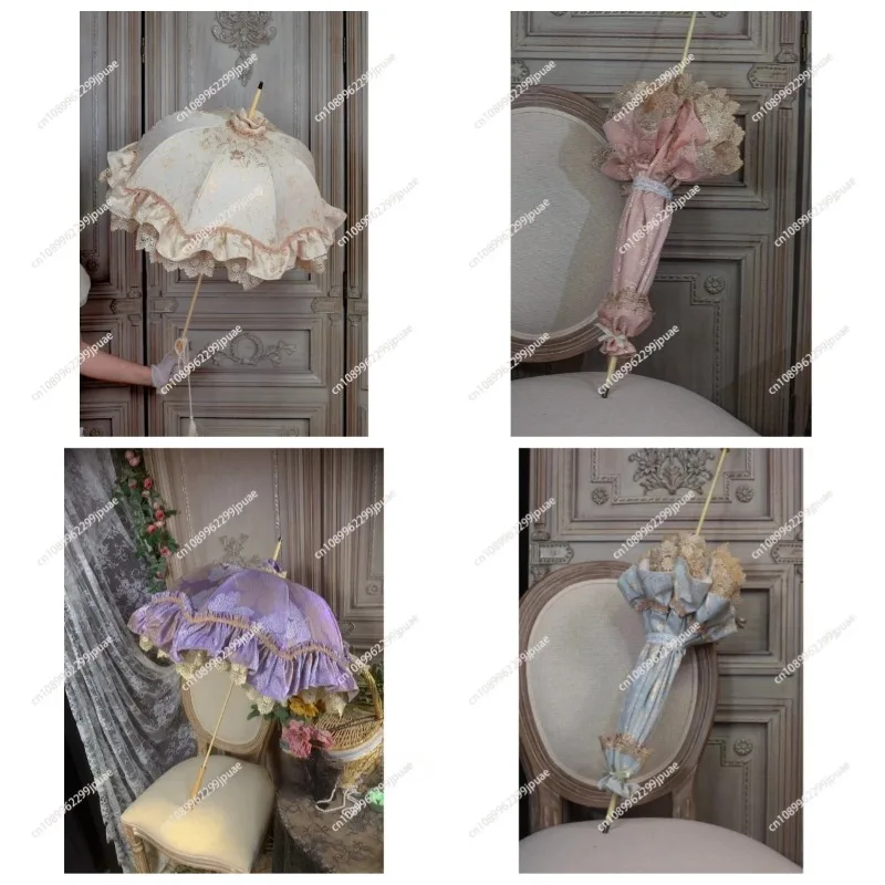 Satin Lace Long Handle Umbrella Fashion Elegant Rain Sun Parasol
Satin Lace Long Handle Umbrella Fashion Elegant Rain Sun Parasol