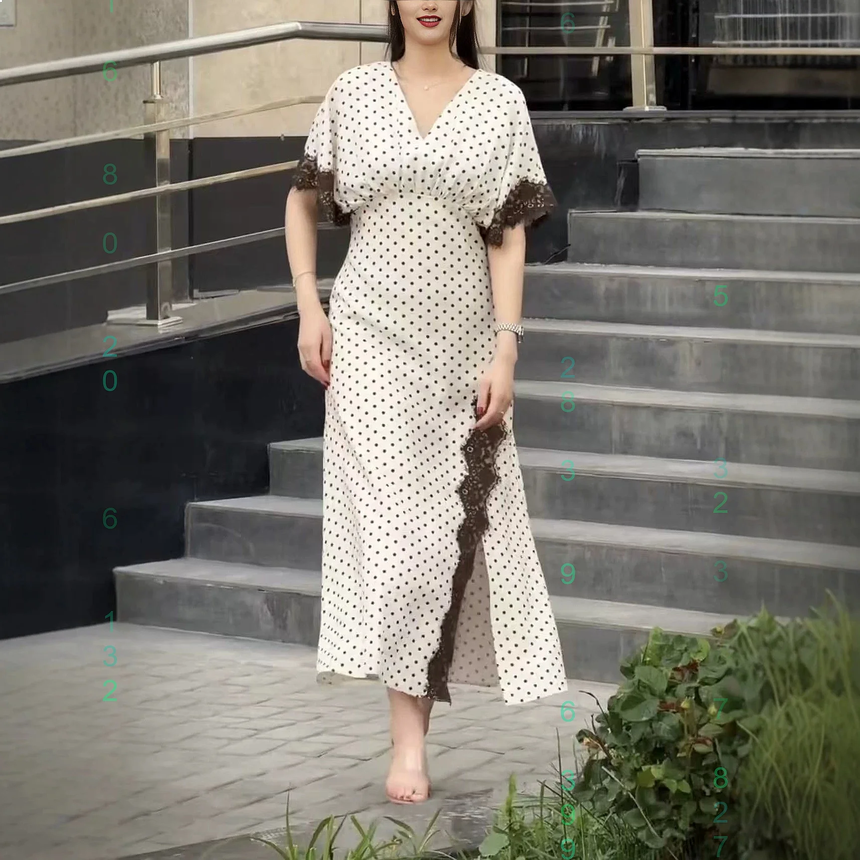 Polka Dot Lace Maxi Dress Dresses Spring Summer Elegant Floral Long Dress
Polka Dot Lace Maxi Dress Dresses Spring Summer Elegant Floral Long Dress