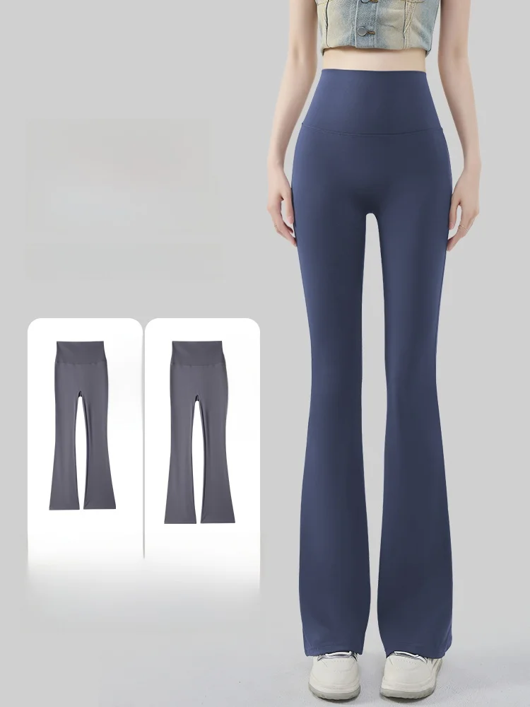 High Waist Yoga Pants Women's Spring Autumn Small Size ark Fi Legs Pants Elastic Slimming Bell Bot New 2025
High Waist Yoga Pants Women's Spring Autumn Small Size ark Fi Legs Pants Elastic Slimming Bell Bot New 2025