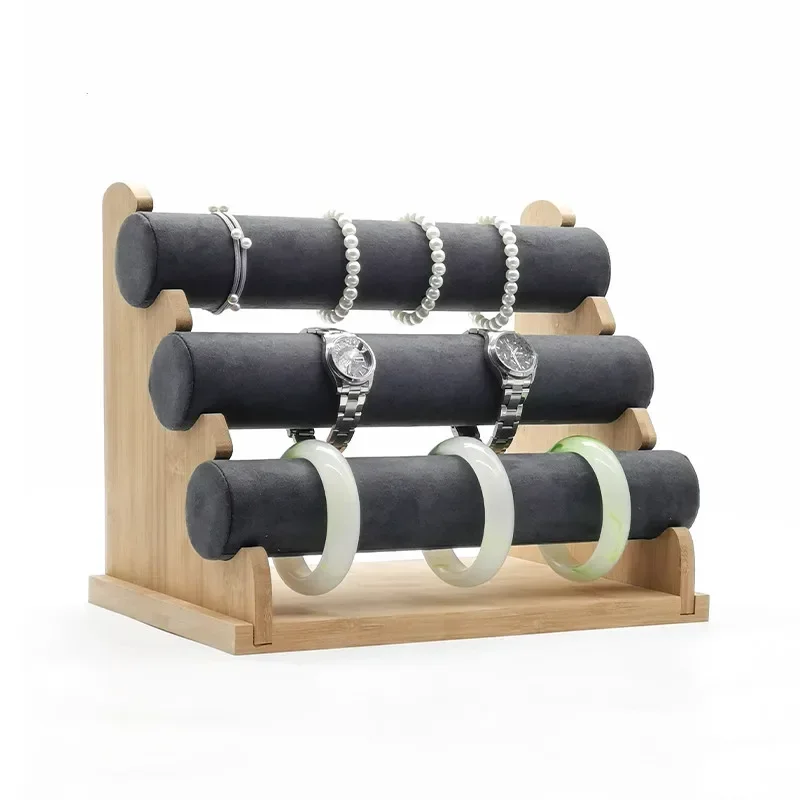 Bamboo Wood Bracelet Hair Band Watch Bracelet Bracket Jewelry Stand Display Stand Reception Props Box
Bamboo Wood Bracelet Hair Band Watch Bracelet Bracket Jewelry Stand Display Stand Reception Props Box