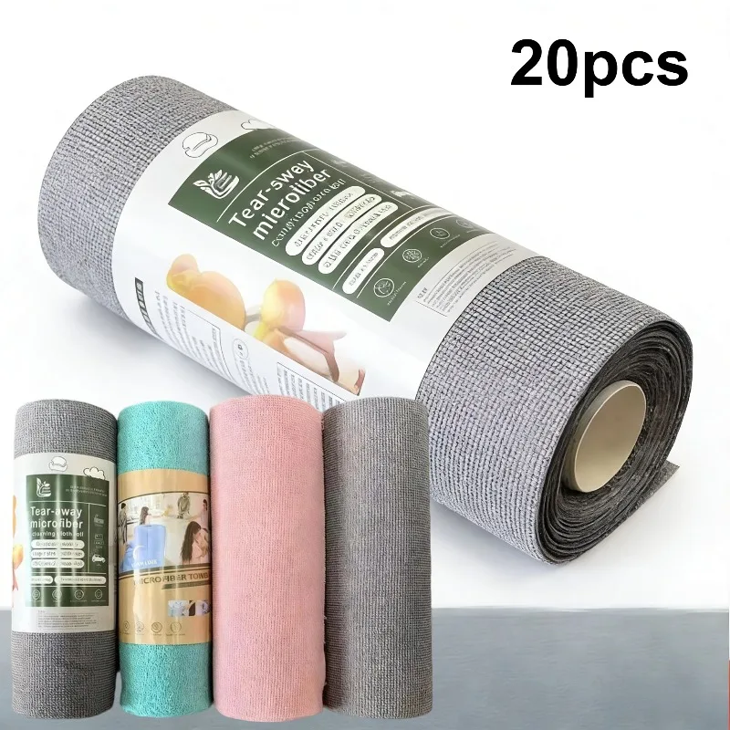 20pcs/absorbent Cloth, Kitchen Cleaning, Hand Torn Cloth, Roll Type Weekly Throwing Cloth, No Shedding Hair, Household Cleaning
20pcs/absorbent Cloth, Kitchen Cleaning, Hand Torn Cloth, Roll Type Weekly Throwing Cloth, No Shedding Hair, Household Cleaning