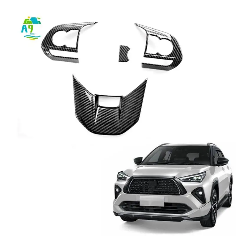 A09E-Steering Wheel Cover Trim Kit For Toyota Yaris Cross 2023 2024 Southeast Asia Version Interior Accessories ,Carbon Fiber
A09E-Steering Wheel Cover Trim Kit For Toyota Yaris Cross 2023 2024 Southeast Asia Version Interior Accessories ,Carbon Fiber