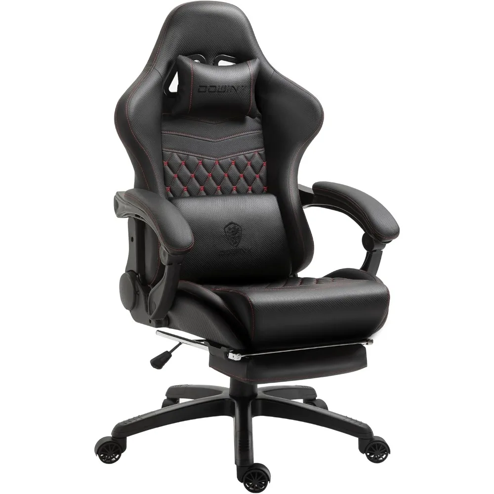 Gaming Chair Big and Tall, Ergonomic PC Gaming Chair with Footrest & Massage, Racing Style Reclining Computer Chair for A
Gaming Chair Big and Tall, Ergonomic PC Gaming Chair with Footrest & Massage, Racing Style Reclining Computer Chair for A