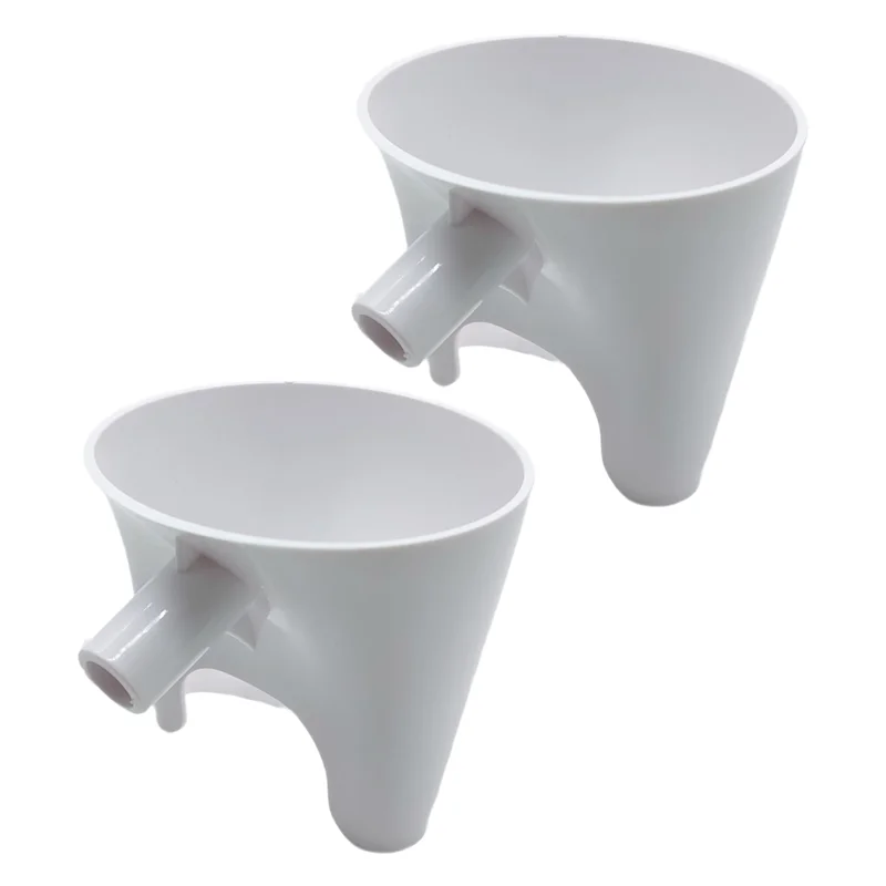 For Kitchenaid Ksm150 5-Quart Tilt-Head Stand Mixer Compatible- 2Pcs For-For Kitchen-Aid-Mixer,Flour Funnel Set