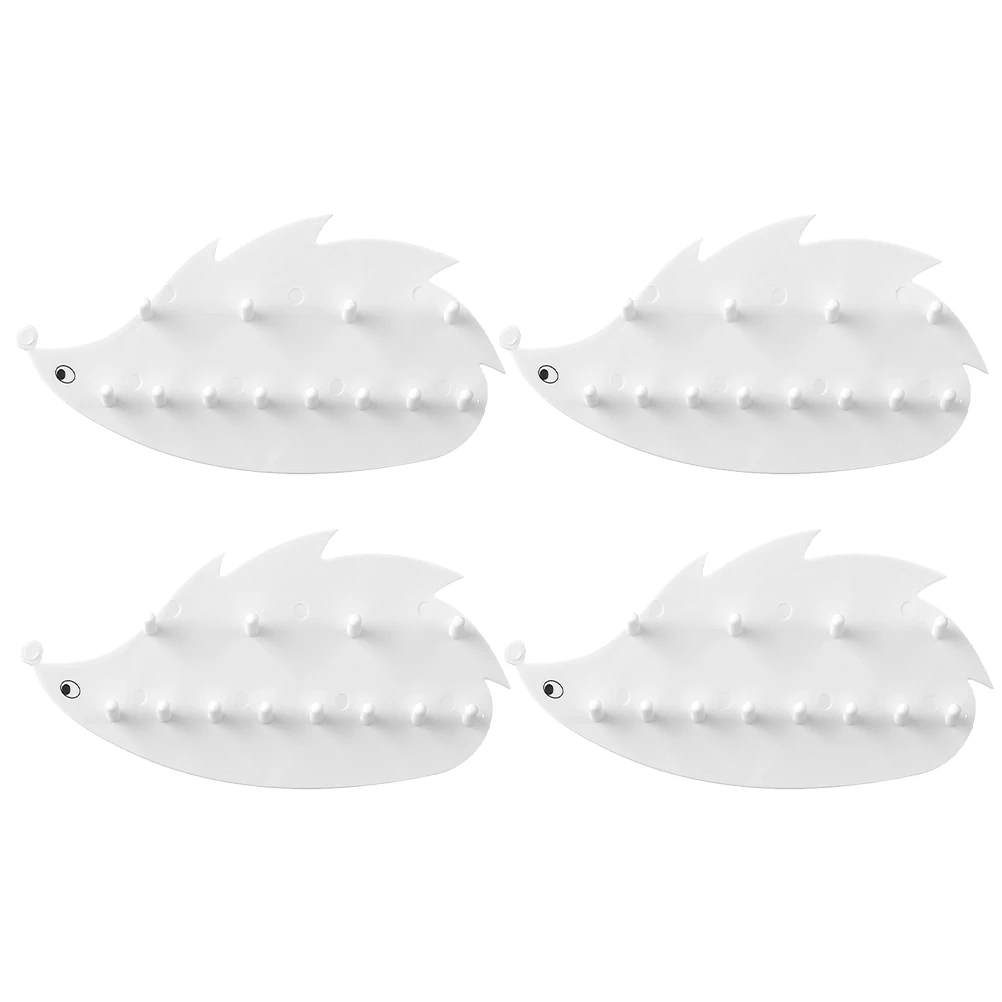 4pcs Wall Mount Hedgehog Key Hanger Earring Necklace Holder Jewelry Organizer Adhesive Plastic Lightweight Clean Tidy
4pcs Wall Mount Hedgehog Key Hanger Earring Necklace Holder Jewelry Organizer Adhesive Plastic Lightweight Clean Tidy