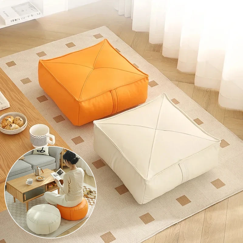 Japanese Futon Sitting Pier Cover Floating Window Bedroom Home Square/Round Cushion Dust Protection Cover Waterproof with Filler 
Japanese Futon Sitting Pier Cover Floating Window Bedroom Home Square/Round Cushion Dust Protection Cover Waterproof with Filler