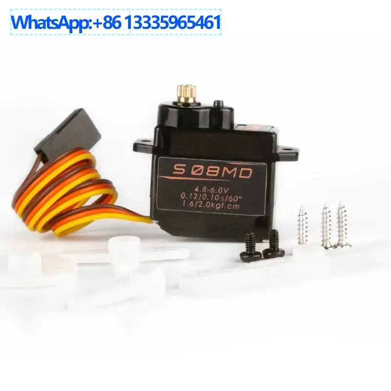 Bcato S08MD Цифровая металлическая шестерня 12 г Мини-сервопривод RC Дистанционное управление Запчасти для самолетов и дронов
Bcato S08MD Цифровая металлическая шестерня 12 г Мини-сервопривод RC Дистанционное управление Запчасти для самолетов и дронов