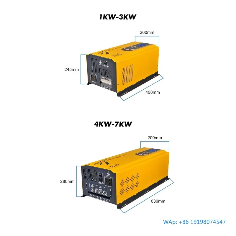 3KW 24V Single Phase Off Grid Solar Inverter with LCD LED Display for Solar System
3KW 24V Single Phase Off Grid Solar Inverter with LCD LED Display for Solar System