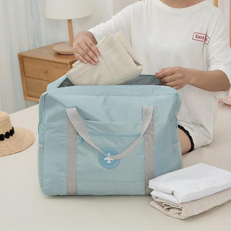 Travel Bag Large-capacity Hand-held Short-distance Business Trip Luggage Lightweight Storage Bag Travel Fitness Bag For Girls
Travel Bag Large-capacity Hand-held Short-distance Business Trip Luggage Lightweight Storage Bag Travel Fitness Bag For Girls