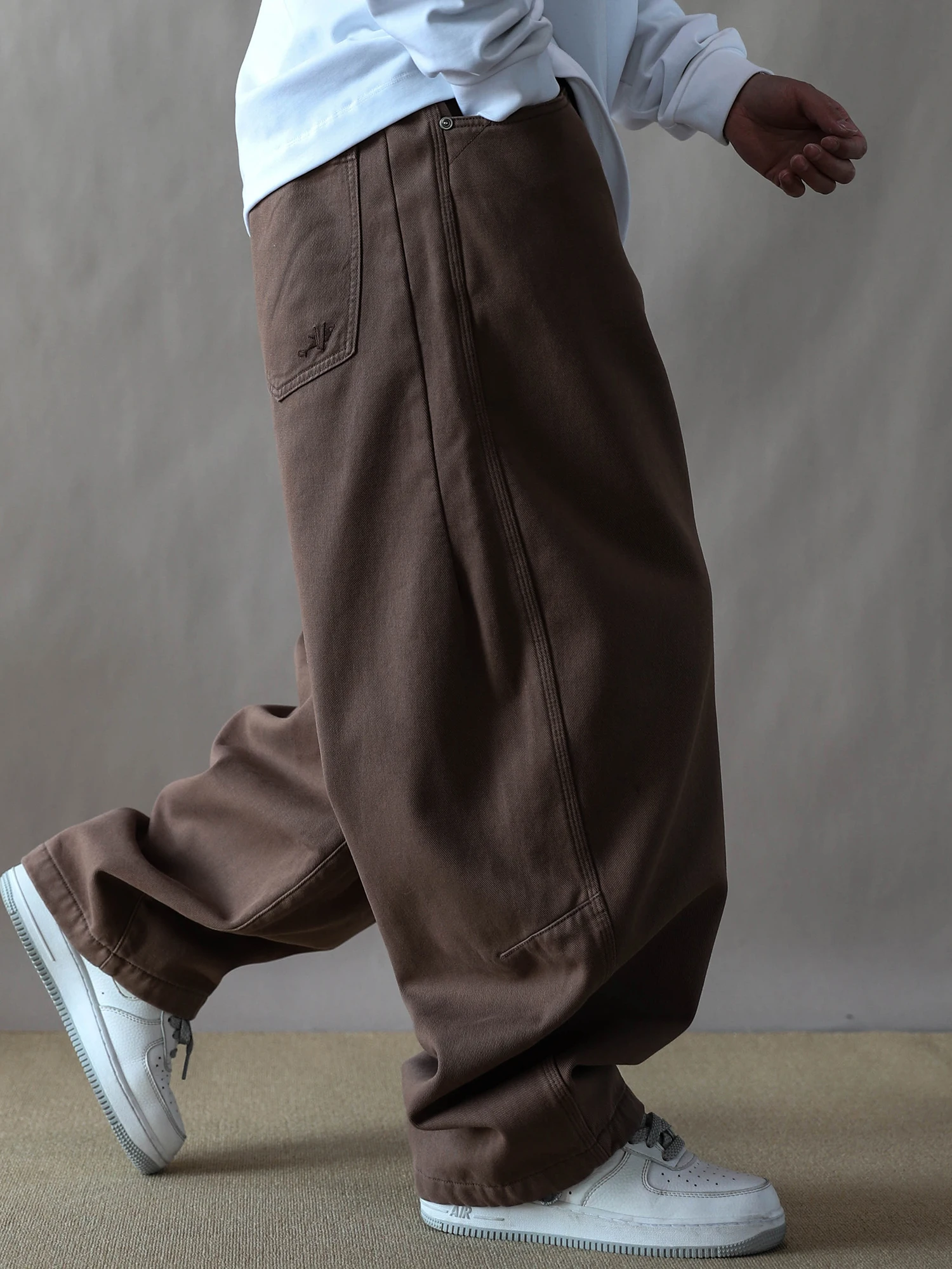 Thiened Fce Lined Straight Leg Men's Work Trousers Casual Loose Fit American Sle Brown 2025 New Faion
Thiened Fce Lined Straight Leg Men's Work Trousers Casual Loose Fit American Sle Brown 2025 New Faion
