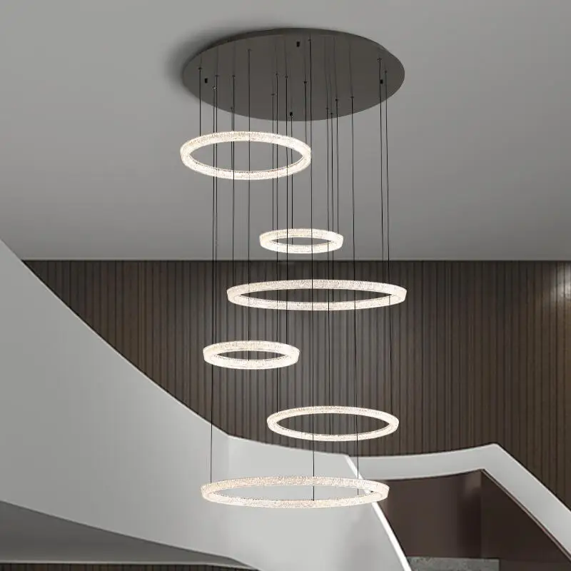 Modern Minimalist Living Room Large LED Pendant Lights Ring Circular Ceiling Pendant Lamp Home Decor Interior Lighting Fixtures
Modern Minimalist Living Room Large LED Pendant Lights Ring Circular Ceiling Pendant Lamp Home Decor Interior Lighting Fixtures